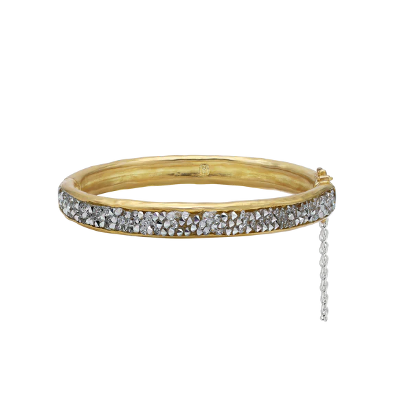 Kristal Hinge Bangle- Waxing Poetic