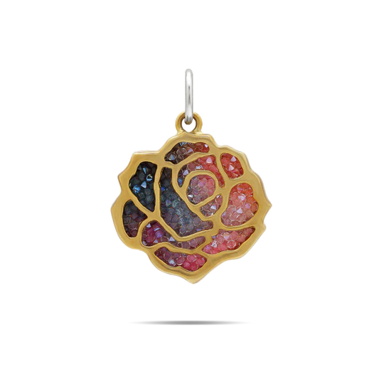 Astral Rose Pendant-Waxing Poetic