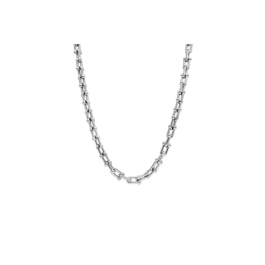 U-Link Chain Necklace-Stainless Steel Isla by Stia Couture