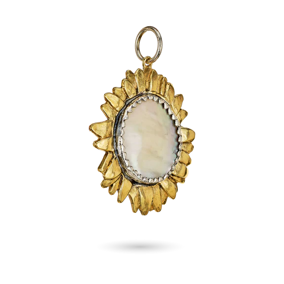 Moon Daisy Pendant