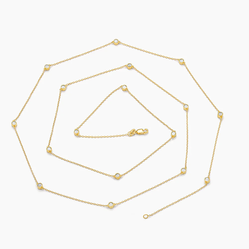 Dot-To-Dot Chain Necklace