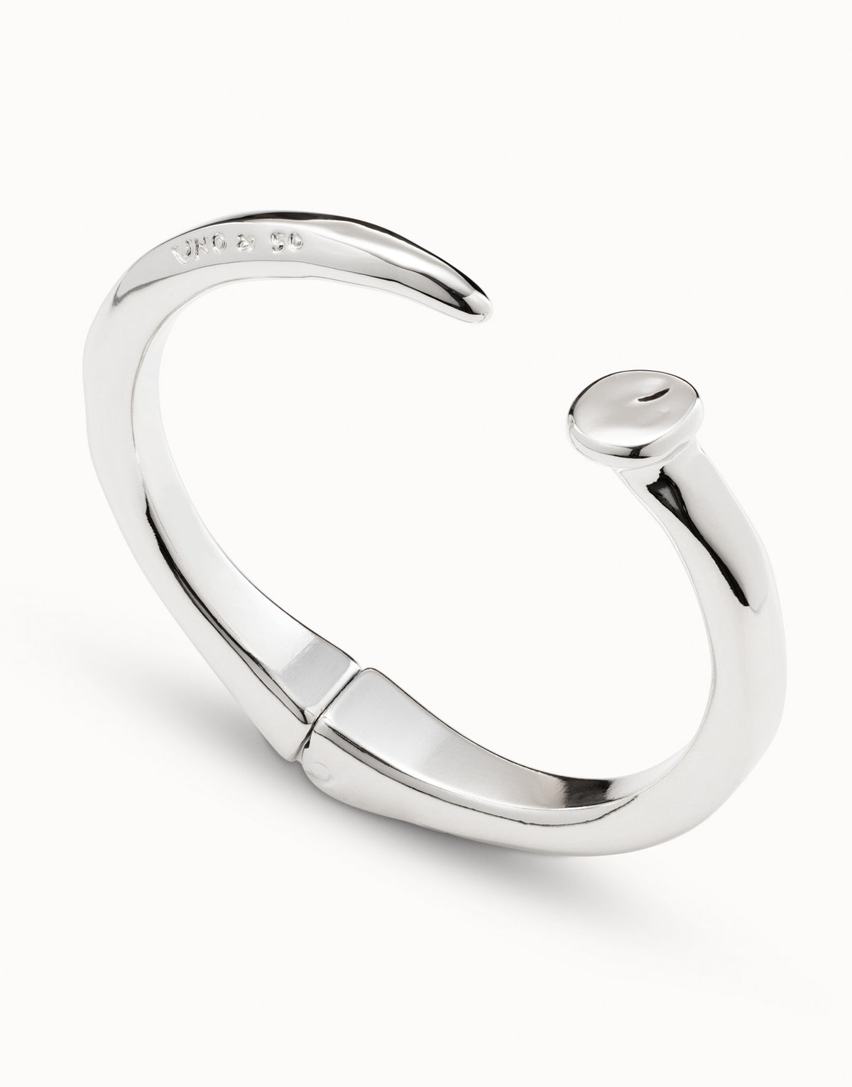 Nail Bracelet - silver
