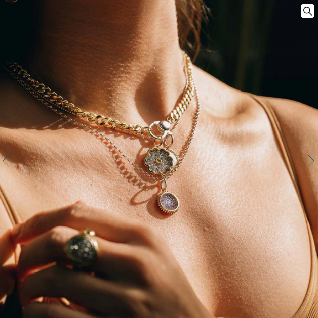 Mother Of Invention Clip Necklace - 16"- Waxing Poetic