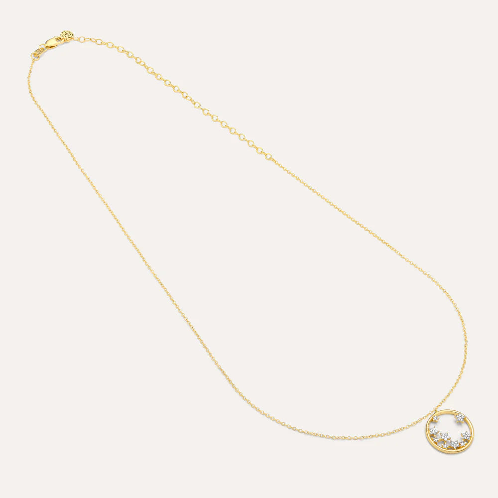 A Star Is Born Pendant Necklace-14 k Vermeil-Sterling Silver-Ella Stein