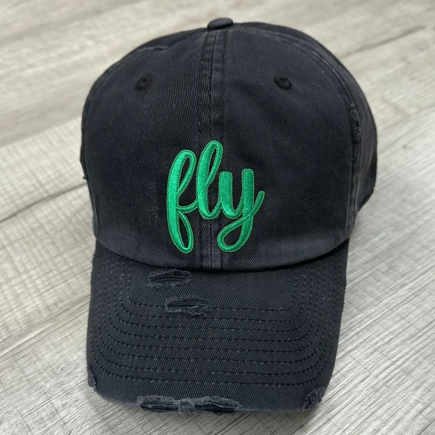 Fly Eagles Fly Distressed baseball cap