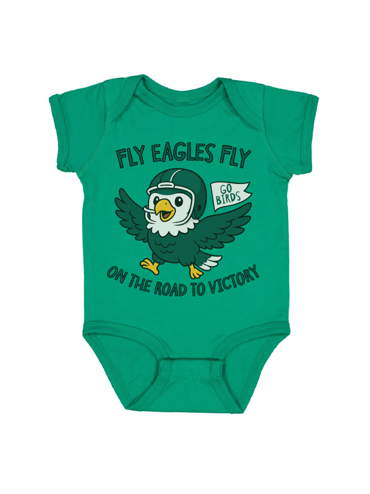 Fly Eagles Fly Baby Onesie