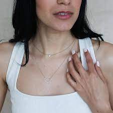 14 K Gold Vermeil-Diamond Heart Necklace-Ania Haie