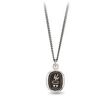 Soulmates-Sterling Silver-Talisman-Necklace-Pyrrah