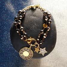 Ensemble Bracelet - Hematite-Brass-Waxing Poetic