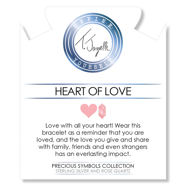 Precious Symbols Collection- Heart of Love Bracelet-T. Jazelle