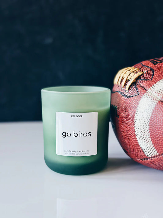 Go Birds Candle-En Mer