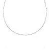 Silver Disc Station Necklace-Ania Haie