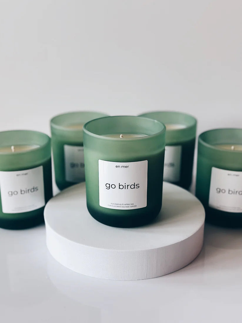 Go Birds Candle-En Mer