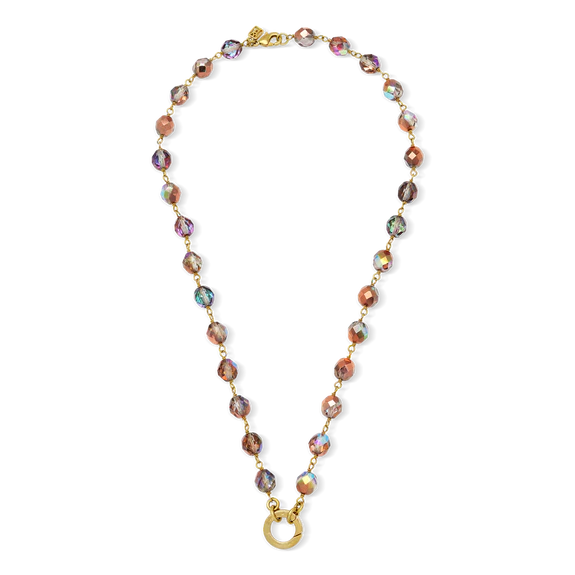 Ensemble Necklace - Aurora Borealis - 18"