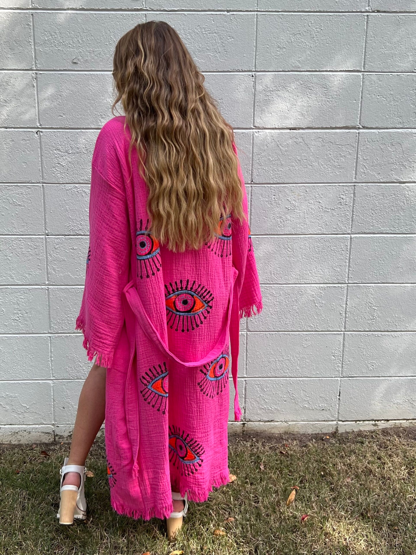 Multi Evil Eye Kaftan