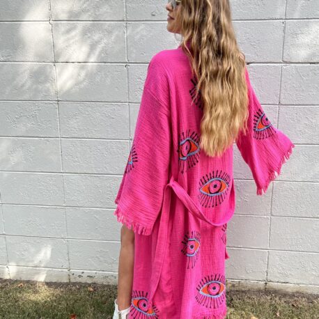 Multi Evil Eye Kaftan