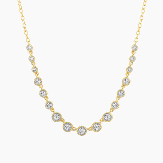 Multi Circle Chain Necklace