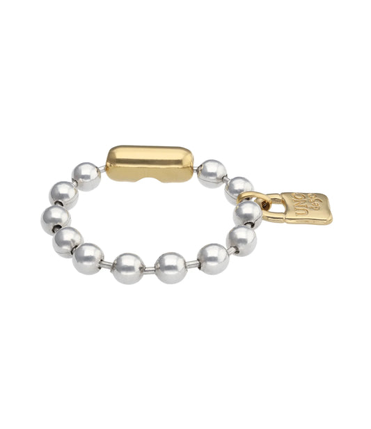 Beat Two Tone Snowflake Bracelet - Uno de 50