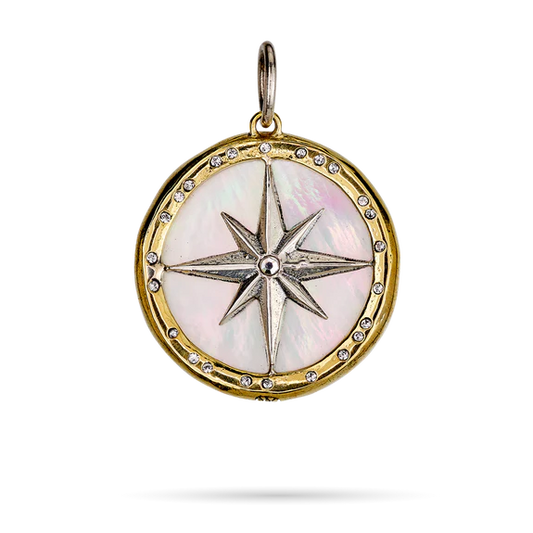 Rose of the Winds Compass Pendant