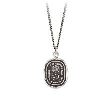 Sterling Silver Everything for You Pendant Necklace- Pyrrha