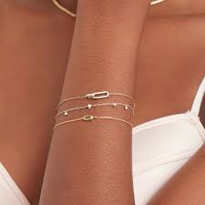 Sterling Silver Glam interlock Bracelet-Ania Haie