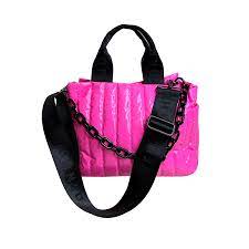 Rosie Liquid Tote- Pink Bag