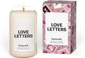 Homesick Candles- Love Letters