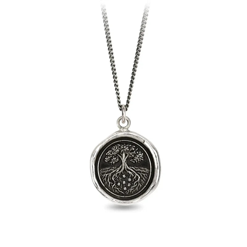 Family Roots Sterling Silver Talisman Necklace