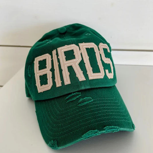 Birds-Distressed-Kelly Green-Eagles Hat