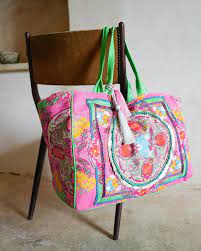 The Boho Beach Bag- Lurex