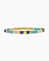 Sister-Skylar Paige - Morse Code Tila Beaded Bracelet -