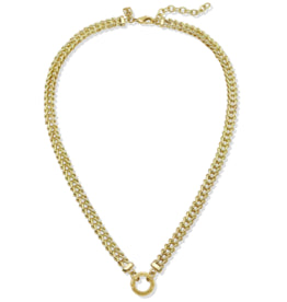 Breidon Clip Necklace - 18"